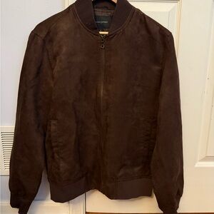 Banana Republic Chocolate Bomber Jacket